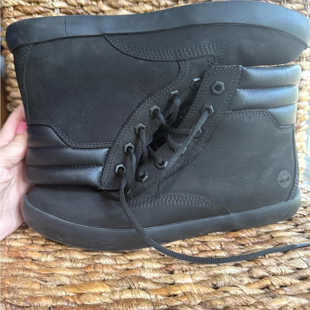 Timberland Dausette Black High-Top Sneakers